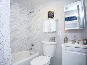 Renovated Apartment Bathroom