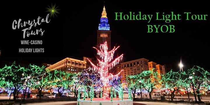 Chrystal Holiday Lights Byob Limo Coach Tour Cleveland Eastside Apartments In Cleveland Ohio